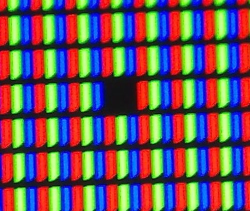 Macro LCD Pixels MacBook 